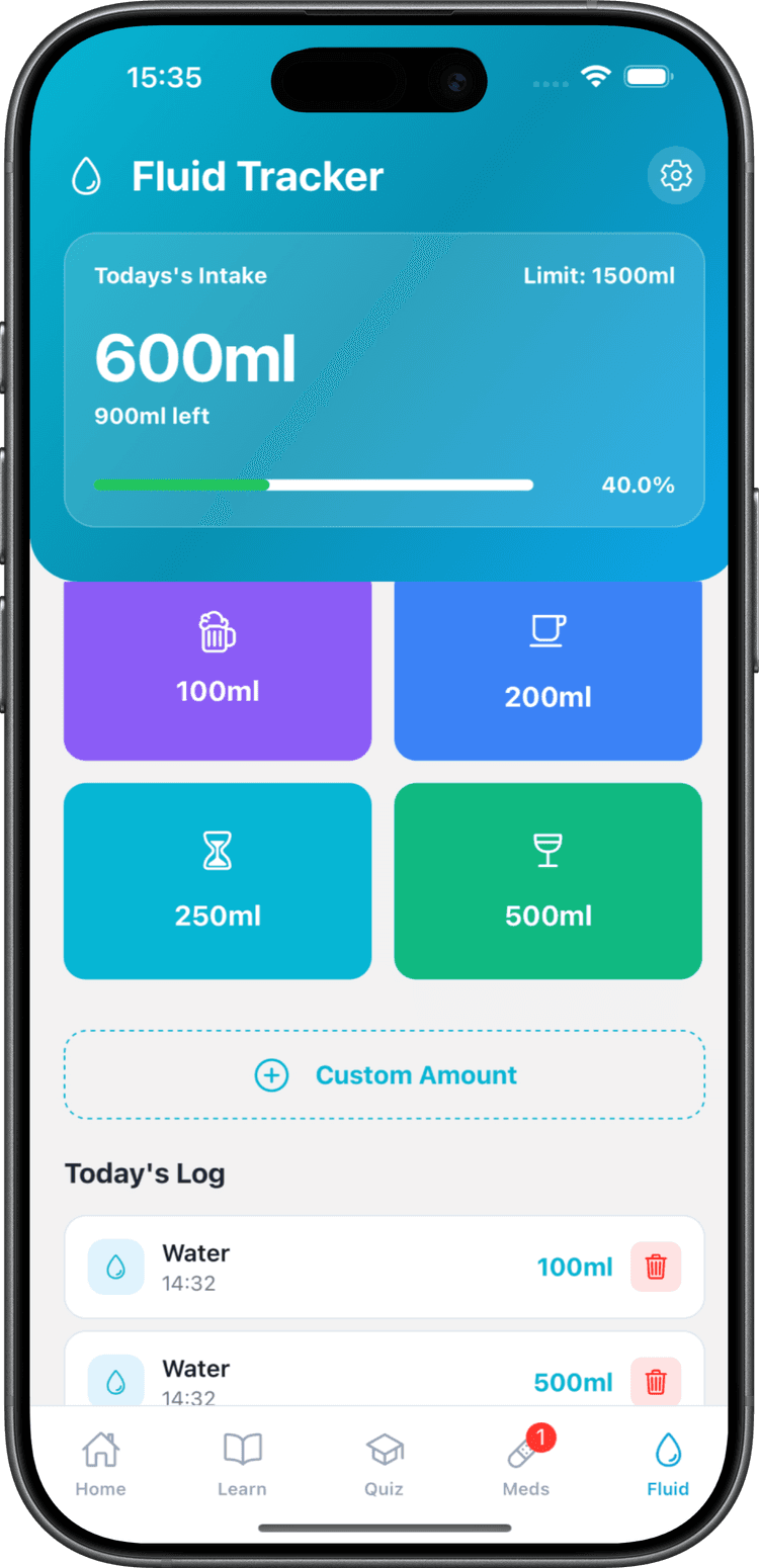 Renal Pals App Screenshot